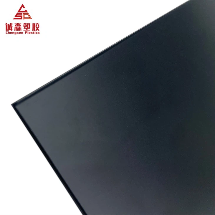Black ABS Plastic Sheet 1 8